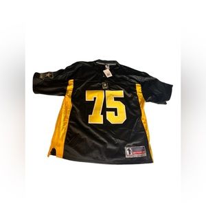 U.S. Army Strong 75 Black/Yellow Jersey Men’s Size XL NWT